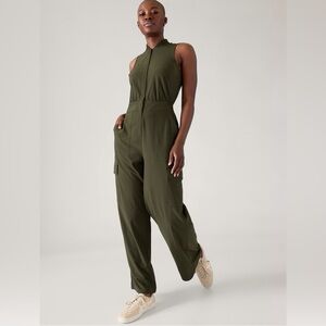 Athleta Brooklyn utility jumpsuit